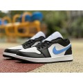 Jordan 1 Low University Black White (W)