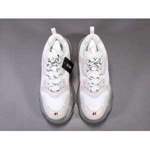 Triple S White Clear Sole